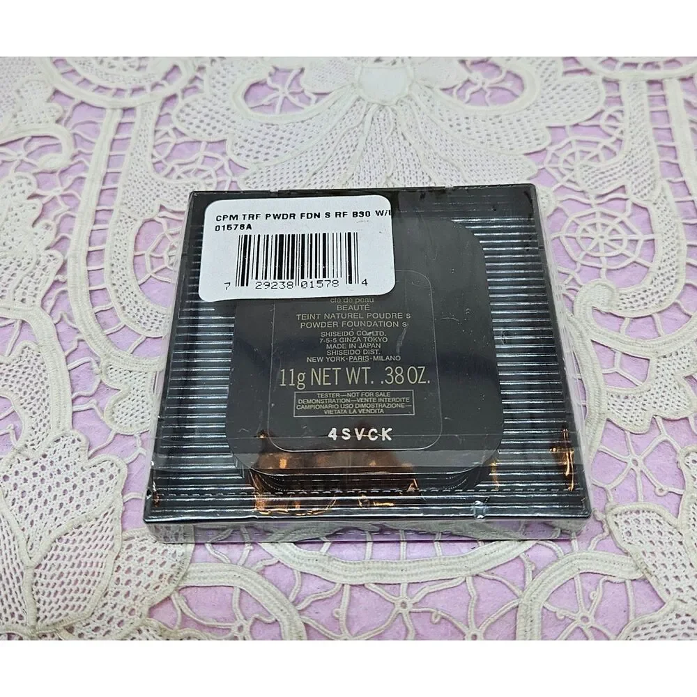 Cle de peau BEAUTE TEINT NATUREL POUDRE COMPACT FOUNDATION REFILL B30 11g NEW